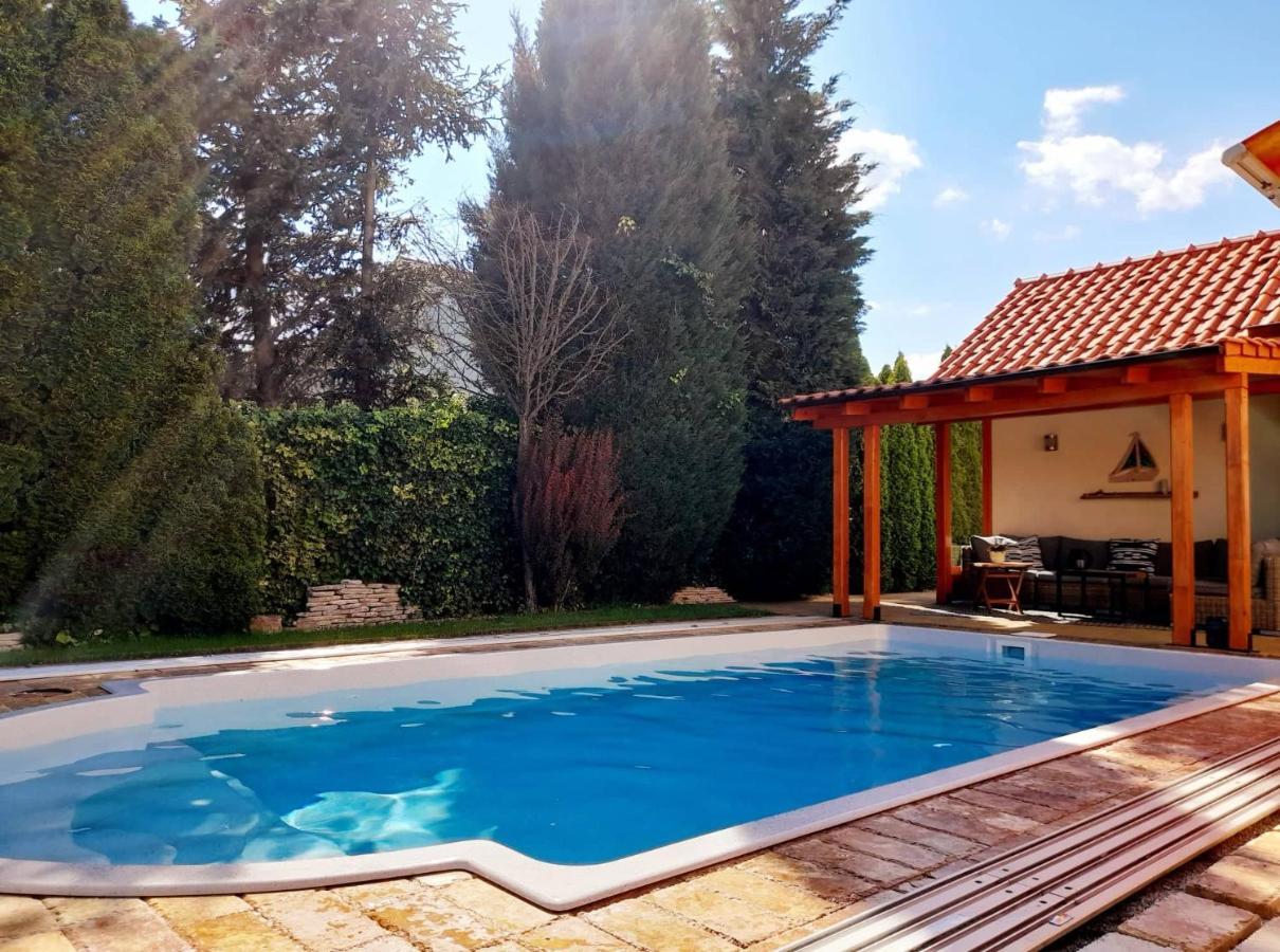 Canadian Style House With 3D Effect Pool Vinosady Exterior photo
